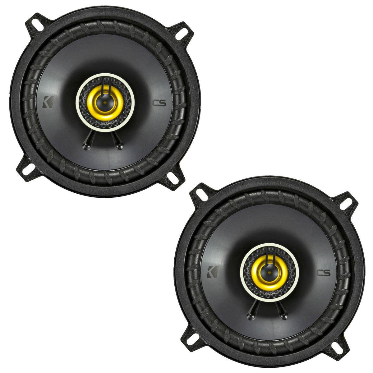 Kicker 46CSC54 CS Series 5.25" 13cm 2 Way Car Door Coaxial Speakers 75w RMS Pair