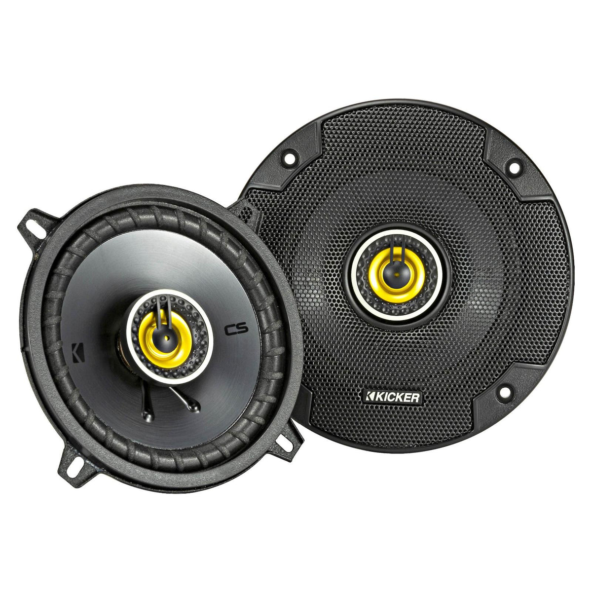 Kicker 46CSC54 CS Series 5.25" 13cm 2 Way Car Door Coaxial Speakers 75w RMS Pair
