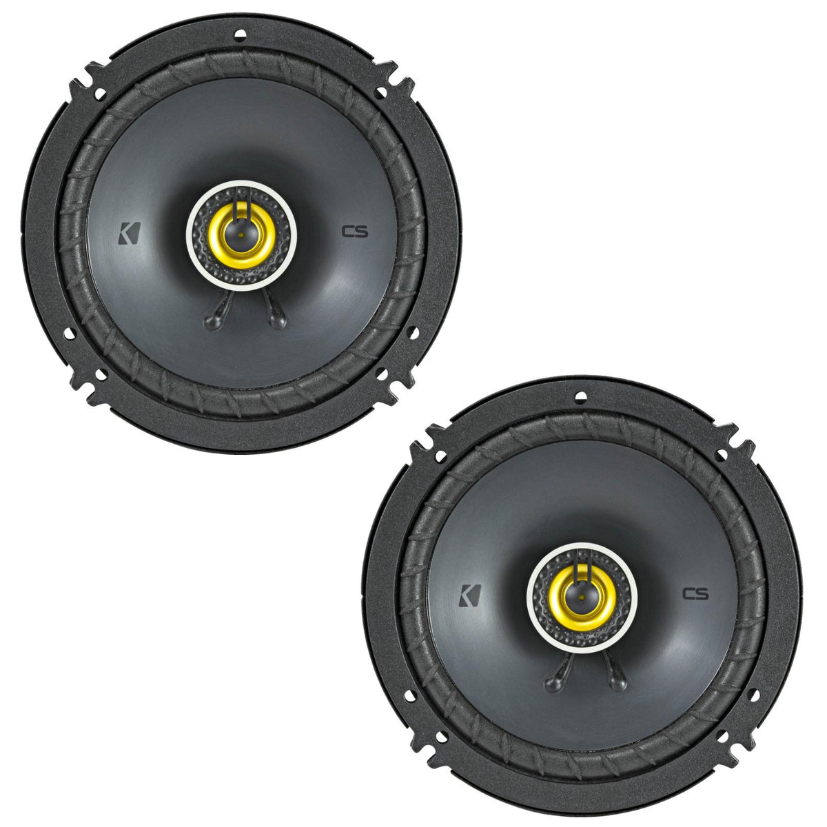 Kicker 46CSC654 CS Series 6.5" 16cm 2 Way Car Door Coaxial Speakers 90w RMS