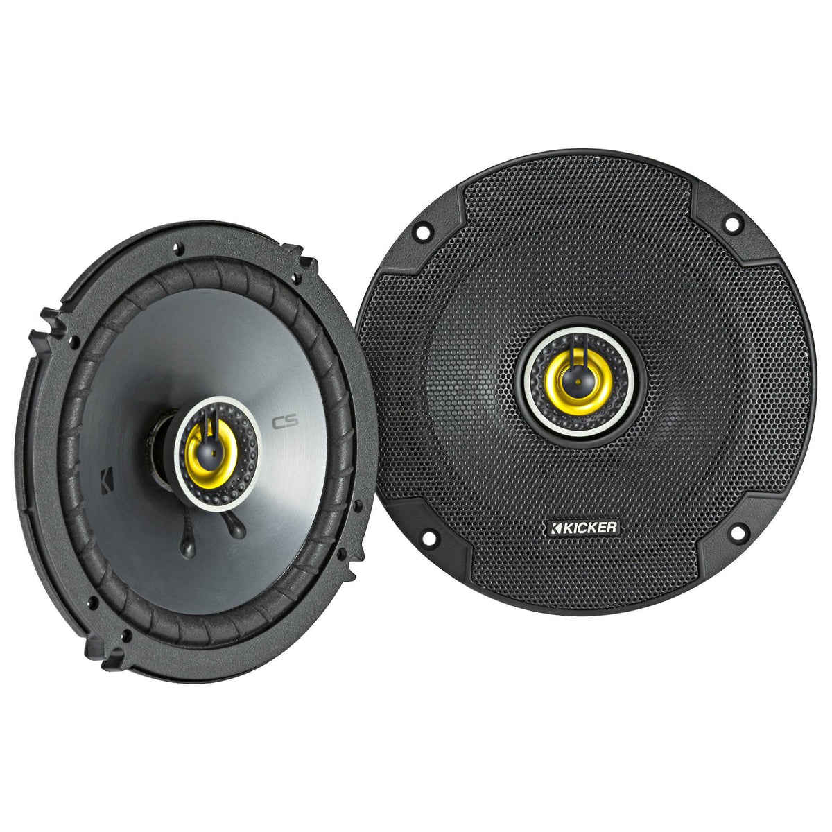 Kicker 46CSC654 CS Series 6.5" 16cm 2 Way Car Door Coaxial Speakers 90w RMS