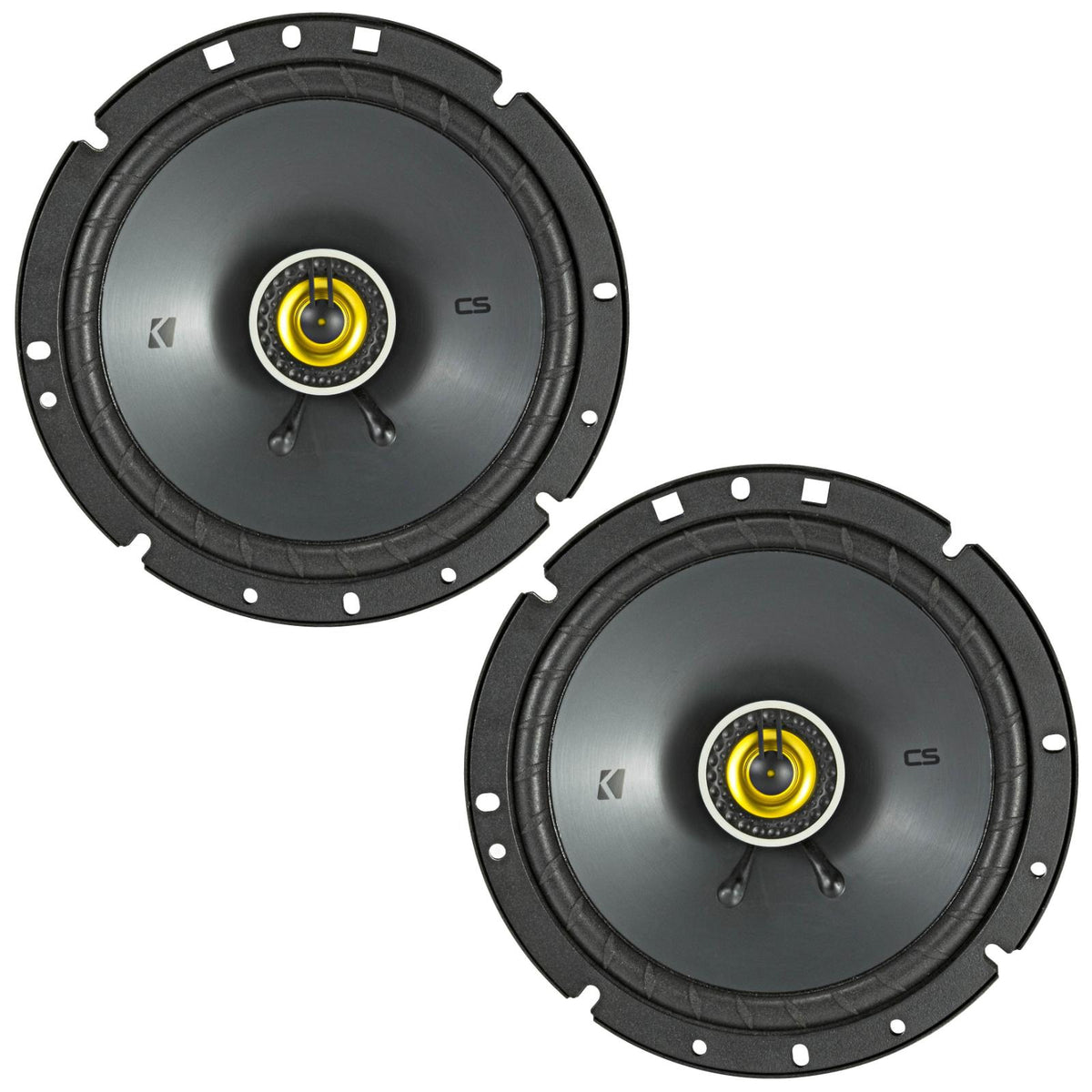 Kicker 46CSC674 CS Series 6.75" 17cm 2 Way Car Door Coaxial Speakers 100w RMS