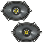Kicker 46CSC684 CS Series 6x8" 2 Way Car Door Shelf Coaxial Speakers 75w RMS
