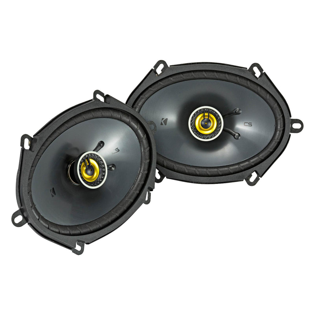 Kicker 46CSC684 CS Series 6x8" 2 Way Car Door Shelf Coaxial Speakers 75w RMS