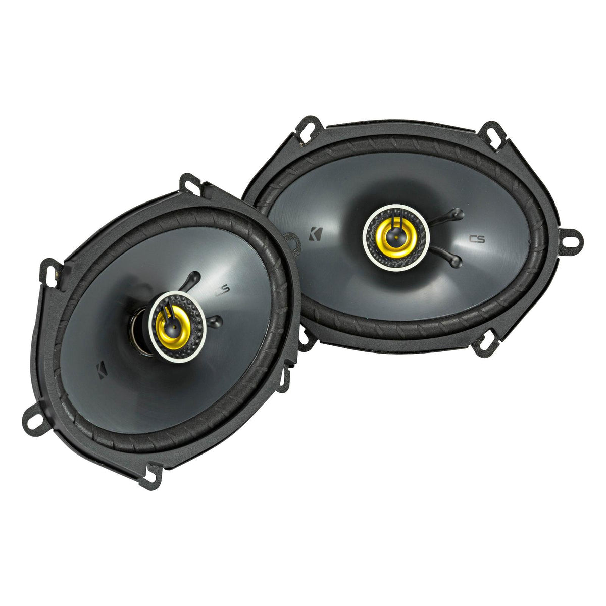 Kicker 46CSC684 CS Series 6x8" 2 Way Car Door Shelf Coaxial Speakers 75w RMS