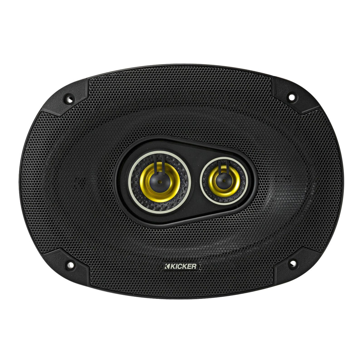 Kicker 46CSC6934 CS Series 6x9" 3 Way Car Parcel Shelf Coaxial Speakers 150w RMS