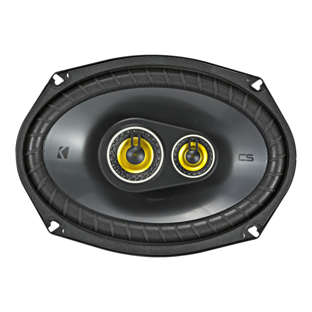 Kicker 46CSC6934 CS Series 6x9" 3 Way Car Parcel Shelf Coaxial Speakers 150w RMS