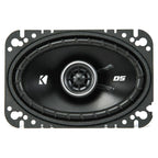 Kicker 43DSC4604 DS Series 4x6" 2 Way Car Door Shelf Coaxial Speakers 30w RMS