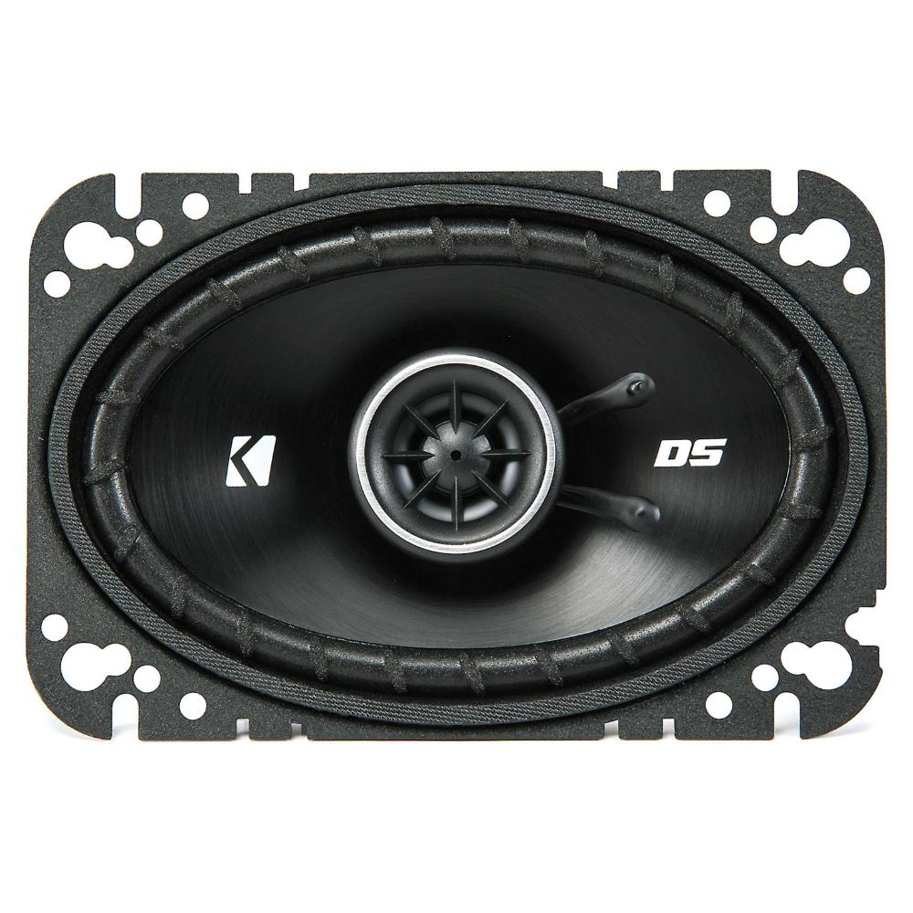 Kicker 43DSC4604 DS Series 4x6" 2 Way Car Door Shelf Coaxial Speakers 30w RMS