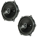 Kicker 43DSC6804 DS Series 6x8" 2 Way Car Door Shelf Coaxial Speakers 50w RMS