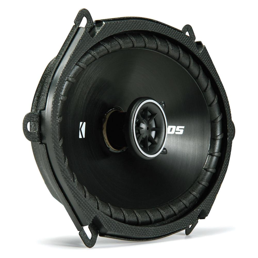 Kicker 43DSC6804 DS Series 6x8" 2 Way Car Door Shelf Coaxial Speakers 50w RMS