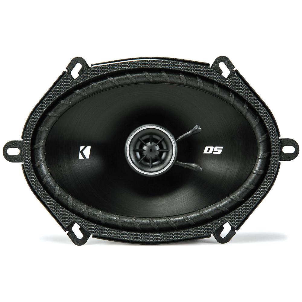 Kicker 43DSC6804 DS Series 6x8" 2 Way Car Door Shelf Coaxial Speakers 50w RMS