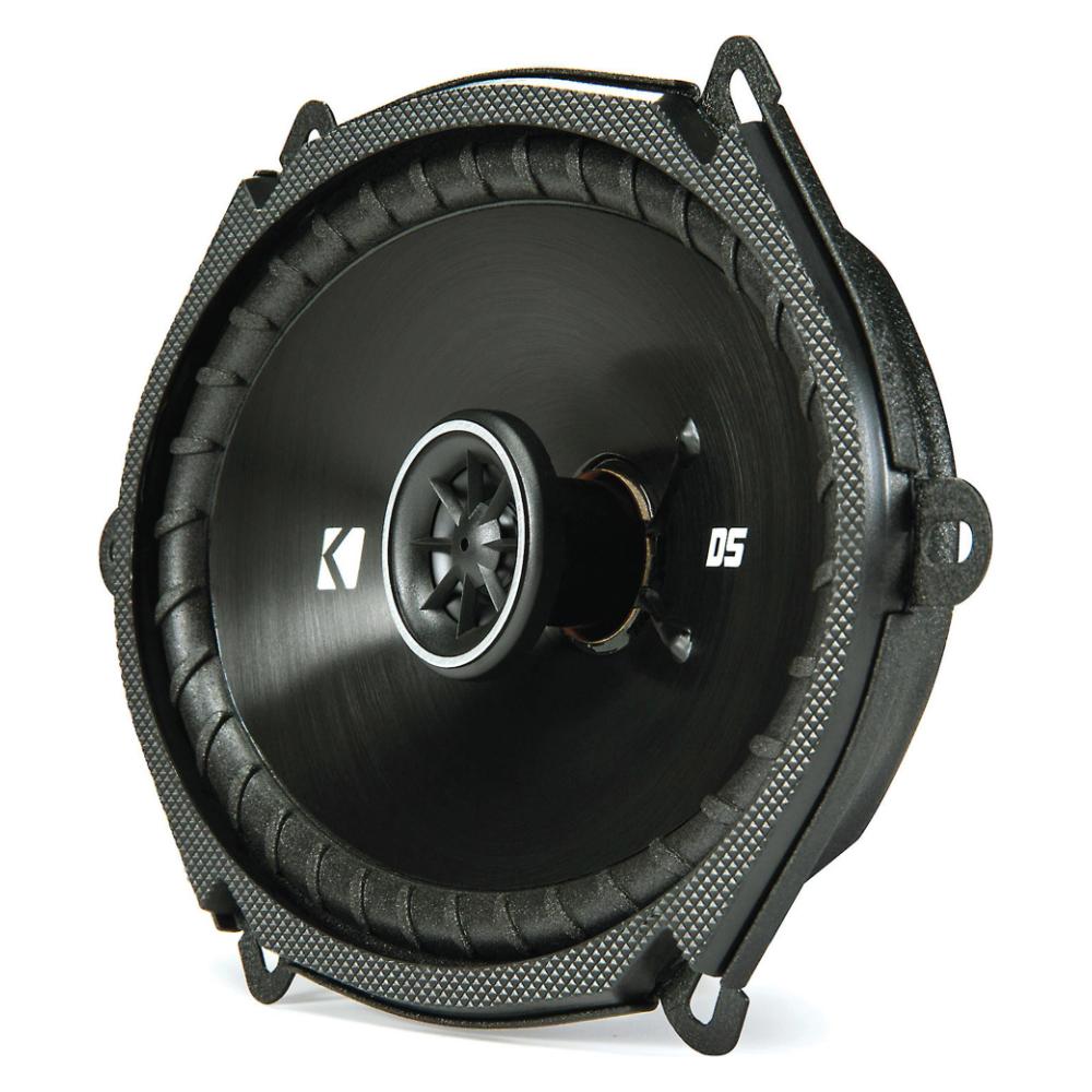 Kicker 43DSC6804 DS Series 6x8" 2 Way Car Door Shelf Coaxial Speakers 50w RMS