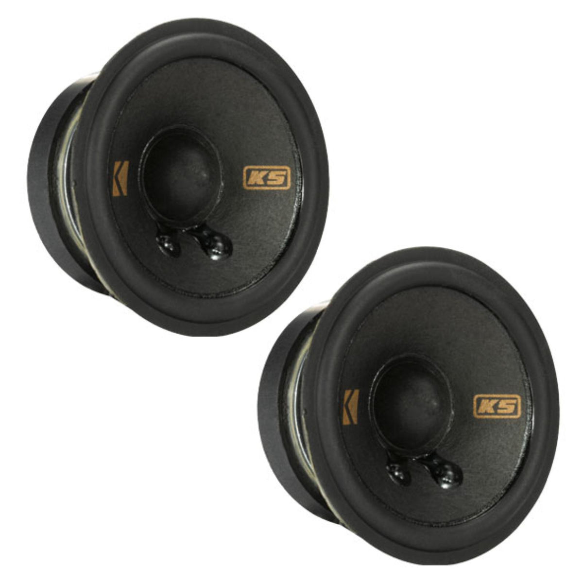 Kicker 51KSC2704 KS Series 2.75" 8cm 2 Way Car Door Dash Coaxial Speakers 50w RMS