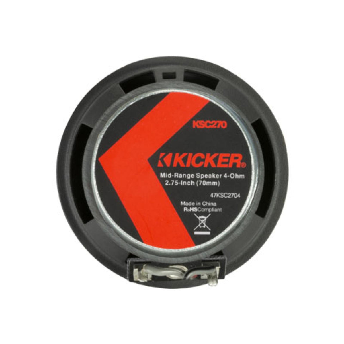 Kicker 51KSC2704 KS Series 2.75" 8cm 2 Way Car Door Dash Coaxial Speakers 50w RMS