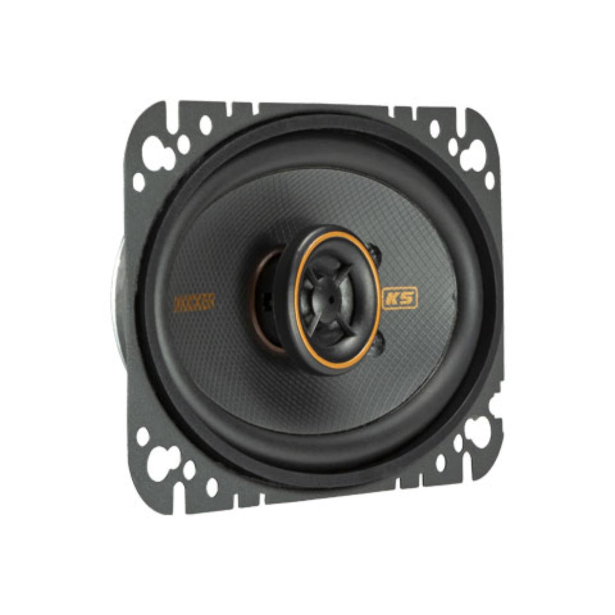 Kicker 51KSC4604 KS Series 4x6" 2 Way Car Door Dash Shelf Coaxial Speakers 75w RMS