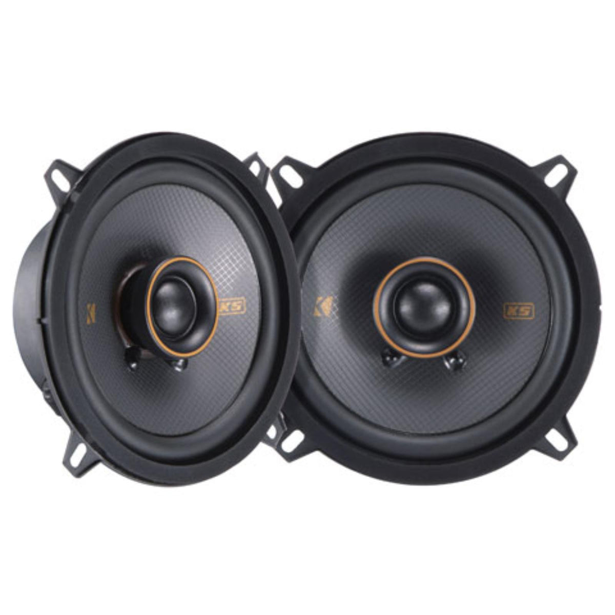 Kicker 51KSC504 KS Series 5" 13cm 2 Way Car Door Dash Coaxial Speakers 75w RMS