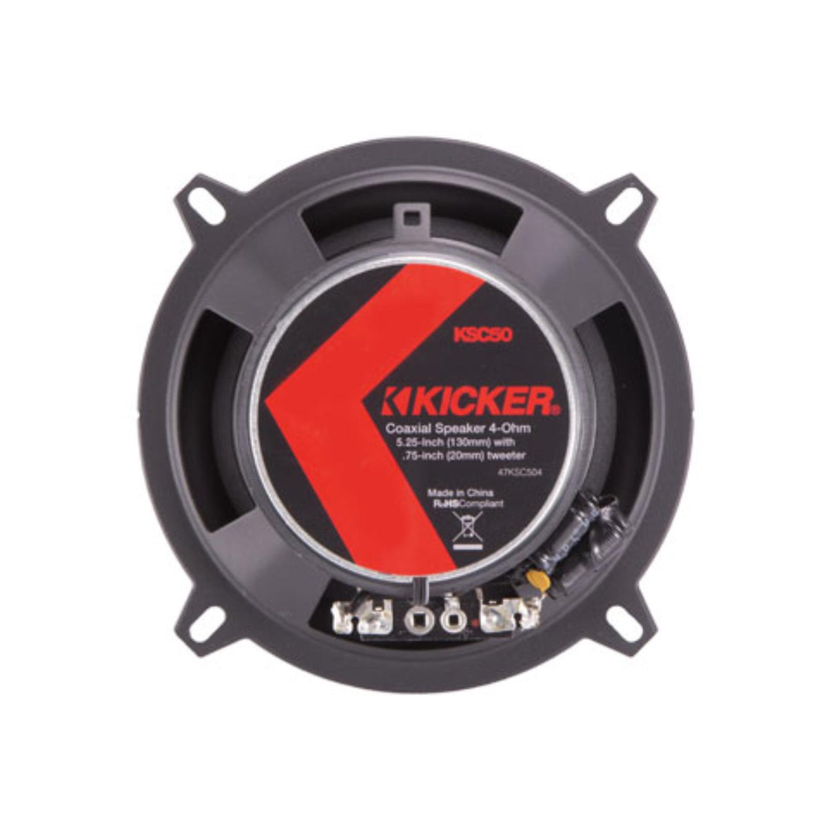 Kicker 51KSC504 KS Series 5" 13cm 2 Way Car Door Dash Coaxial Speakers 75w RMS