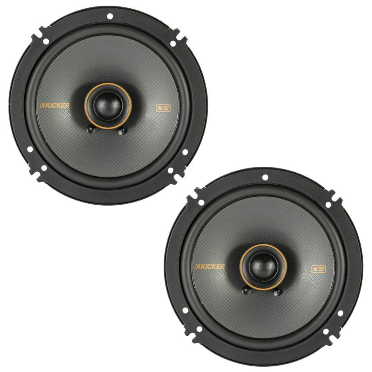 Kicker 51KSC6504 KS Series 6.5" 16.5cm 2 Way Car Door Coaxial Speakers 100w RMS