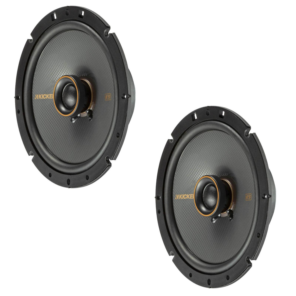 Kicker 51KSC6704 KS Series 6.75" 17cm 2 Way Car Door Coaxial Speakers 100w RMS