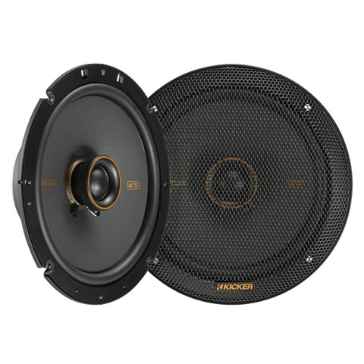 Kicker 51KSC6704 KS Series 6.75" 17cm 2 Way Car Door Coaxial Speakers 100w RMS