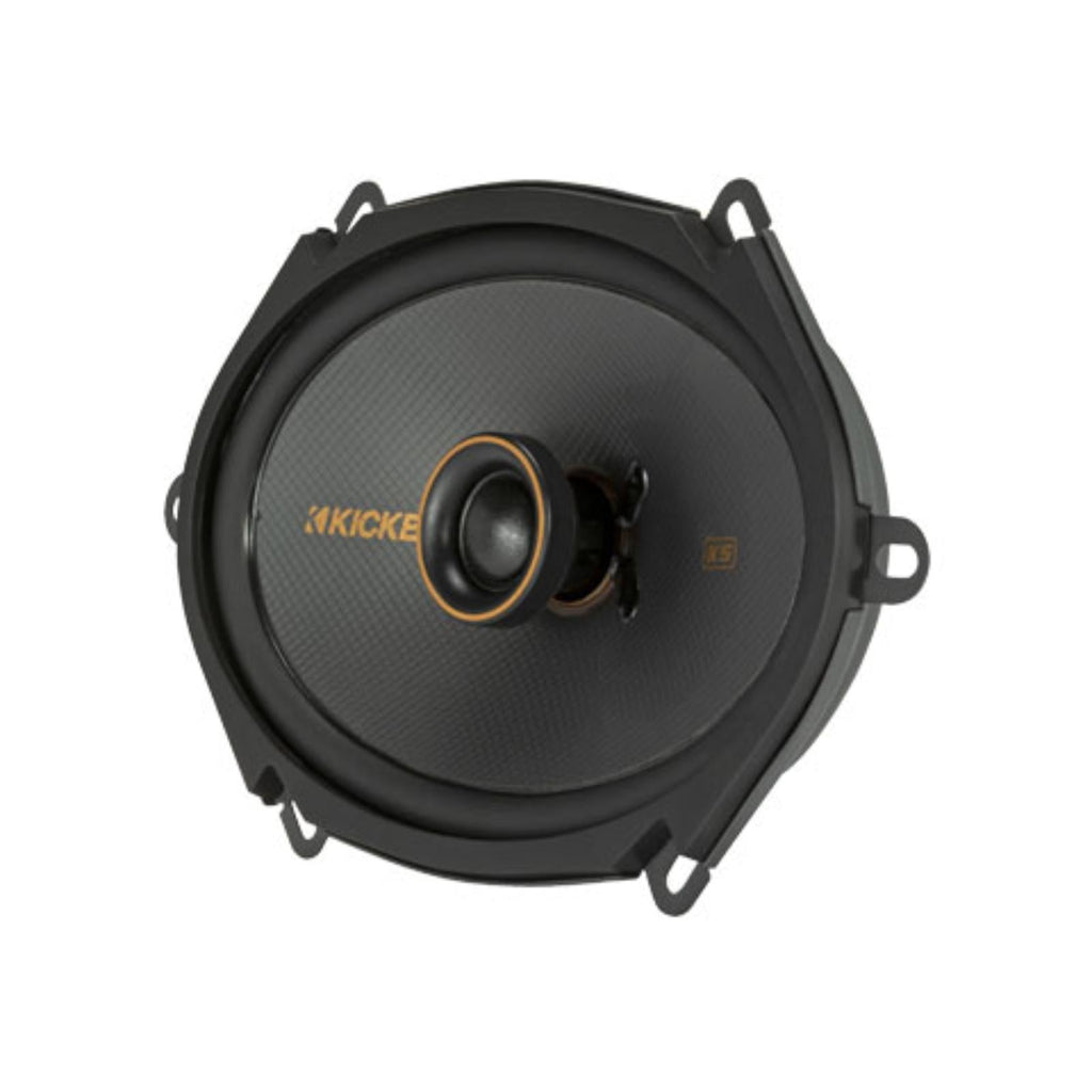Kicker 47KSC6804 KS Series 6x8" 2 Way Car Door Dash Shelf Coaxial Speakers 75w RMS