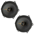 Kicker 47KSC6804 KS Series 6x8" 2 Way Car Door Dash Shelf Coaxial Speakers 75w RMS