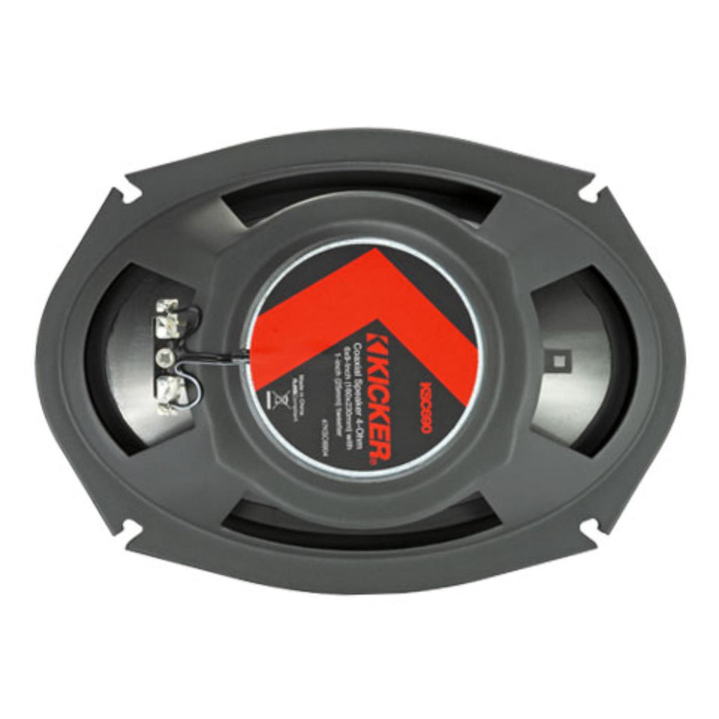 Kicker 51KSC6904 KS Series 6x9" 2 Way Car Parcel Shelf Coaxial Speakers 150w RMS