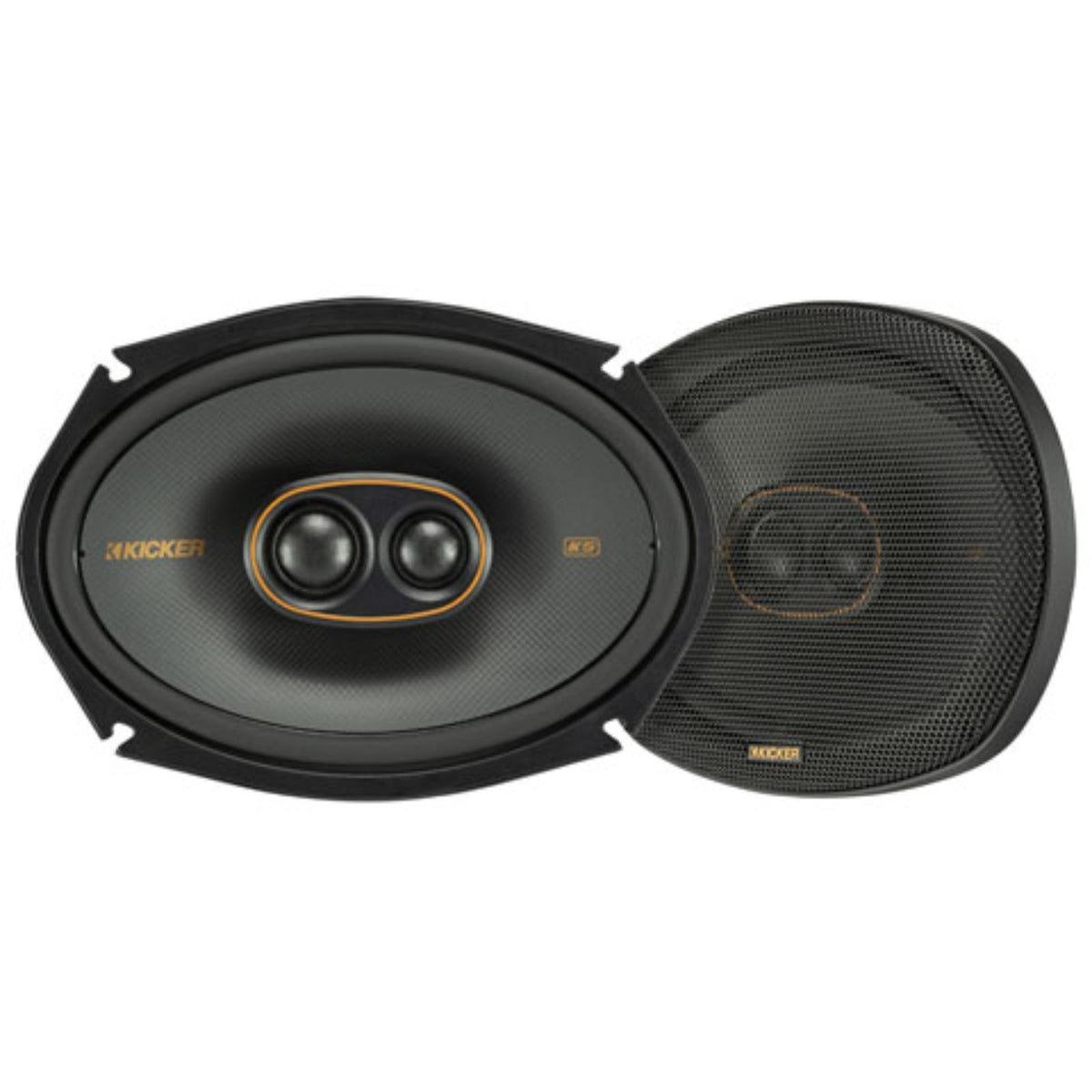 Kicker 51KSC69304 KS Series 6x9" 2 Way Car Parcel Shelf Coaxial Speakers 150w RMS