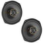 Kicker 51KSC69304 KS Series 6x9" 2 Way Car Parcel Shelf Coaxial Speakers 150w RMS