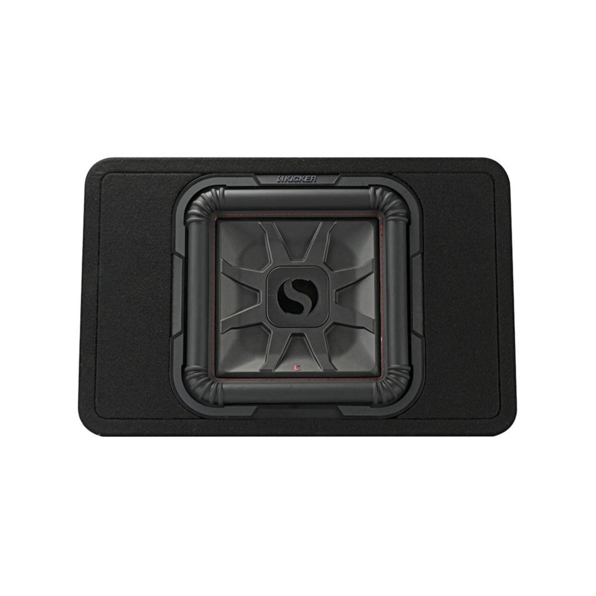 Kicker 46TL7T122 Sub 12 Inch L7T Subwoofer Thin Profile Loaded Enclosure 600w