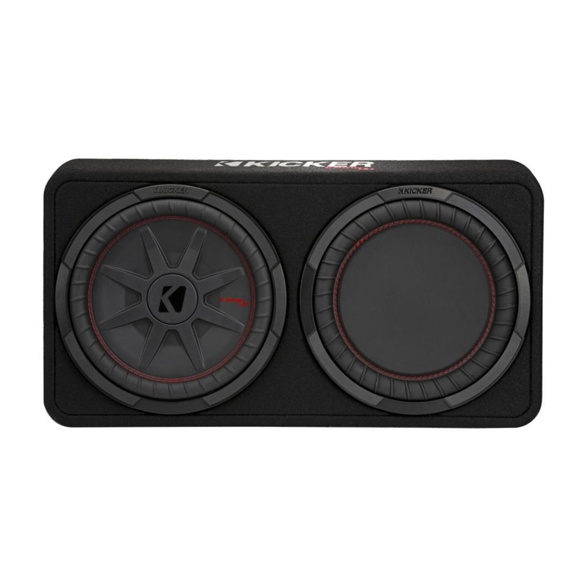 Kicker 48TCWRT122 Sub 12 Inch Thin Profile Subwoofer Loaded Enclosure 500w RMS