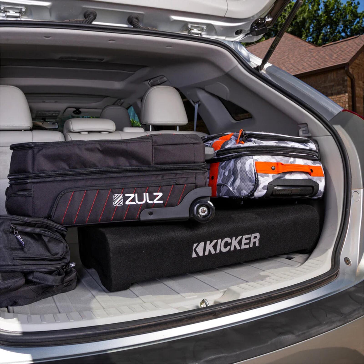 Kicker 48TRTP102 Sub 10 Inch Down Firing Subwoofer Loaded Enclosure 400w RMS