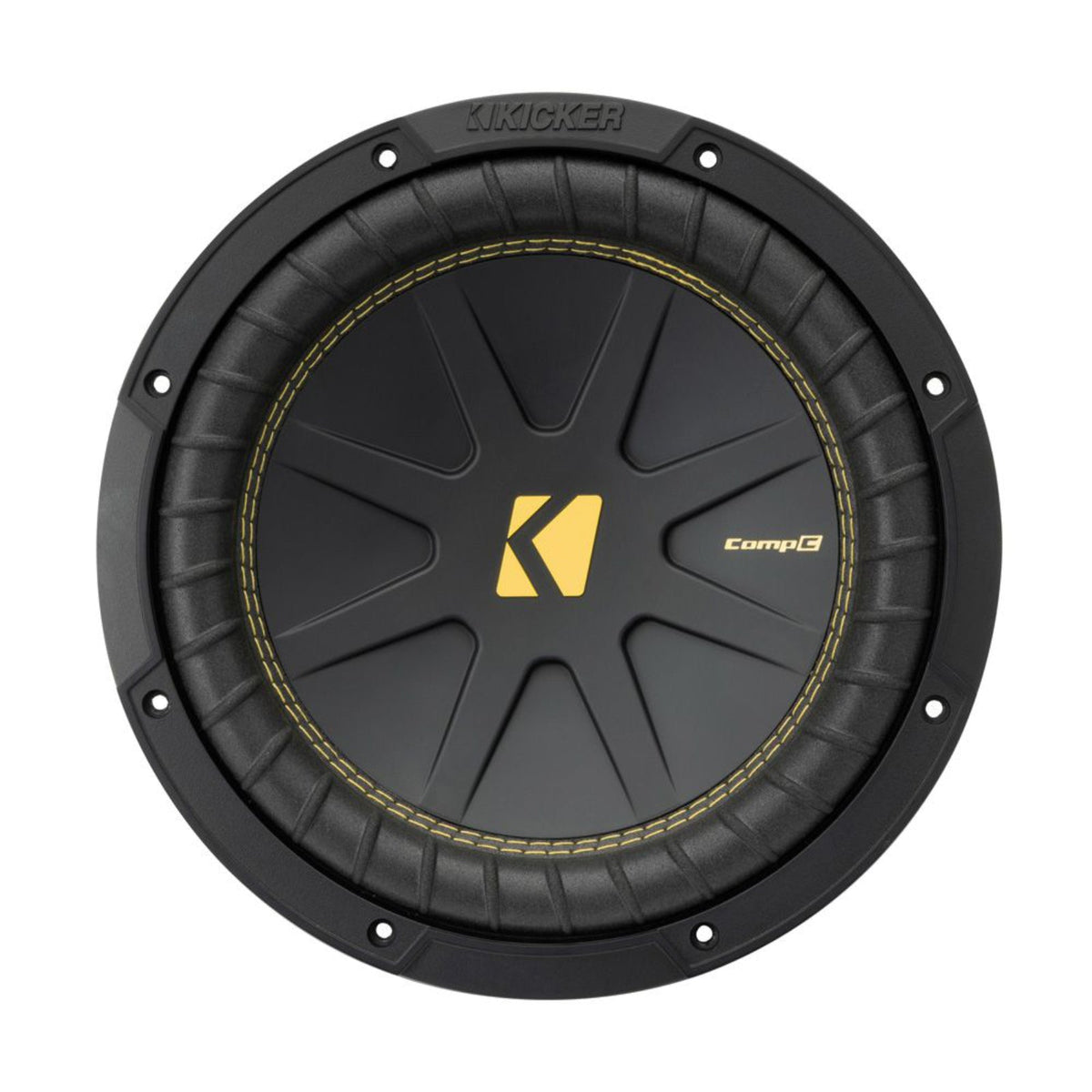 Kicker 50CWCS104 Sub CompC 10 Inch Single Voice Coil Car Subwoofer 4Ohm 250w RMS