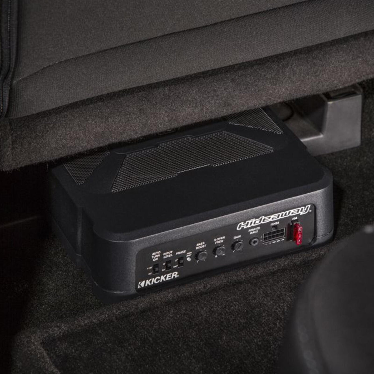 Kicker Hideaway 11HS8 Sub 8" Compact Powered Active Underseat Subwoofer 150w RMS