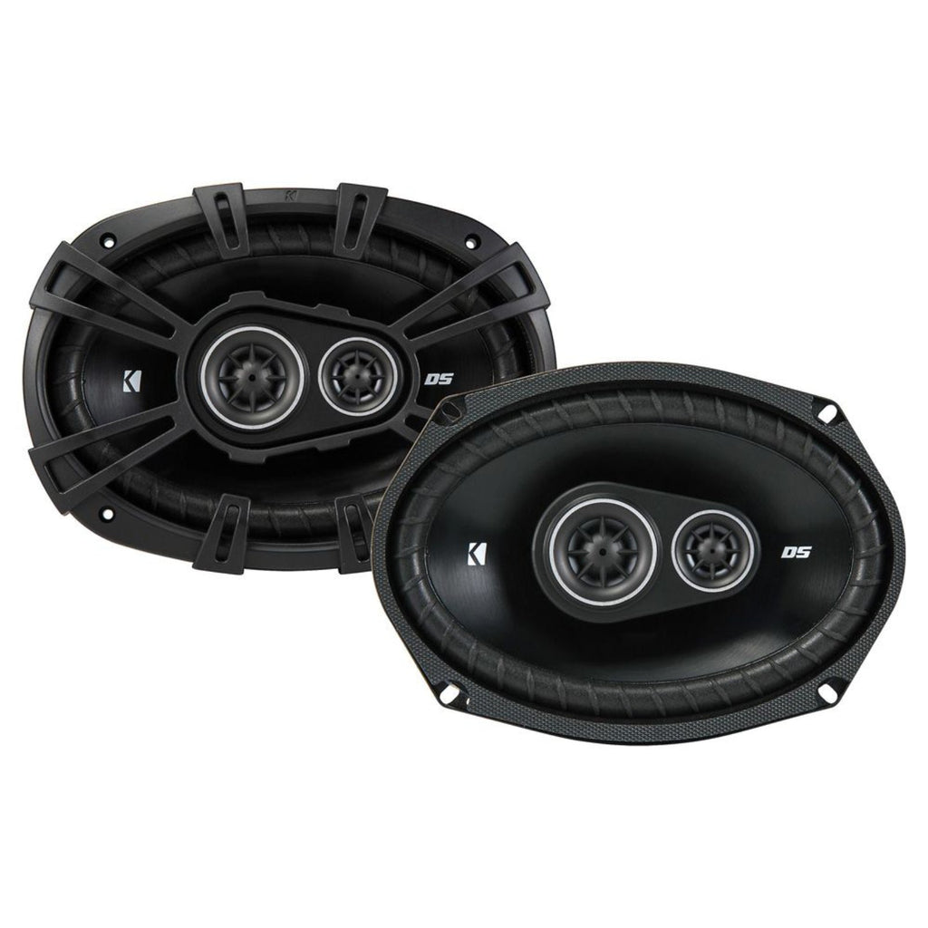 Kicker 43DSC69304 DS Series 6x9 Inch 2 Way Car Door Coaxial Speakers 90w RMS
