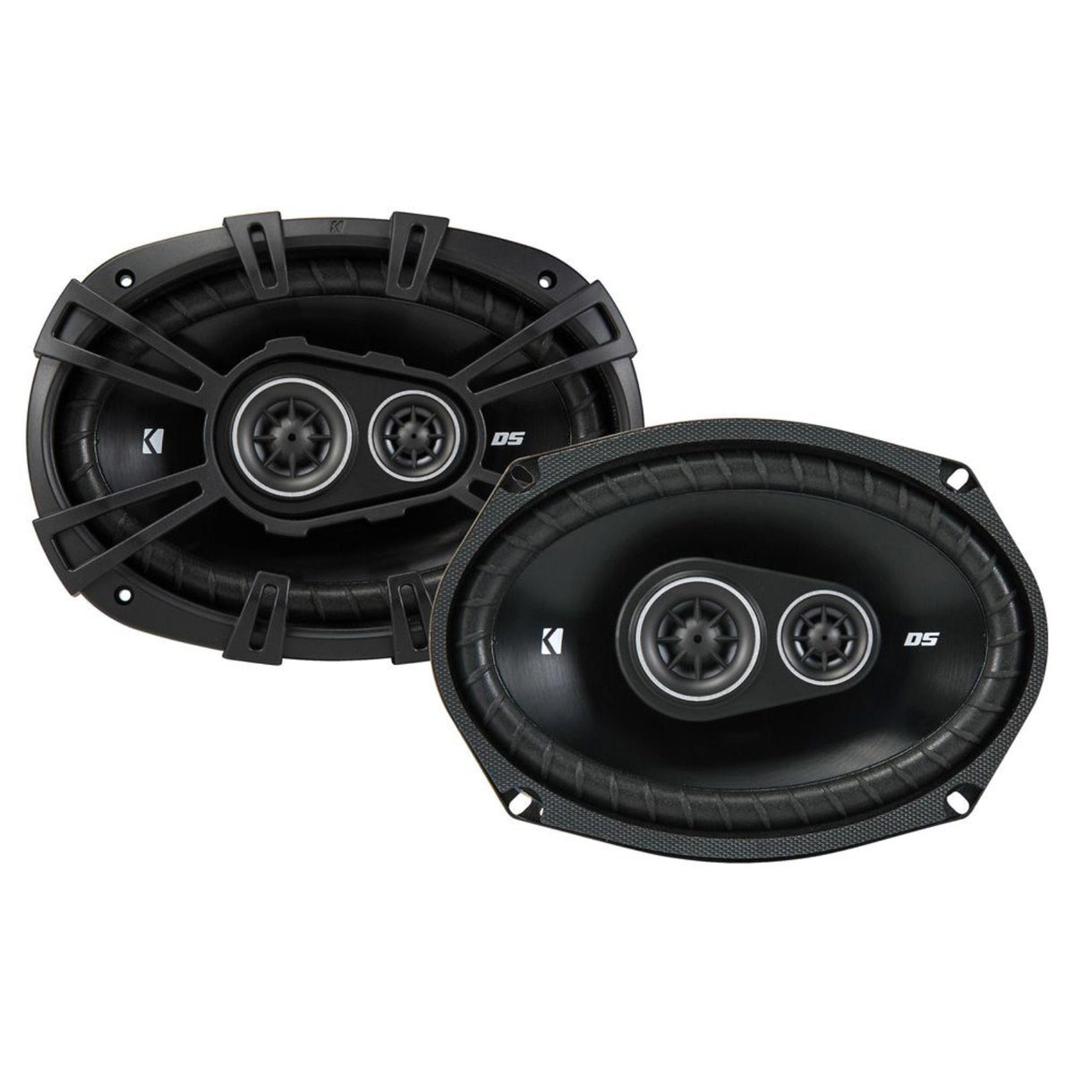 Kicker 43DSC69304 DS Series 6x9 Inch 2 Way Car Door Coaxial Speakers 90w RMS