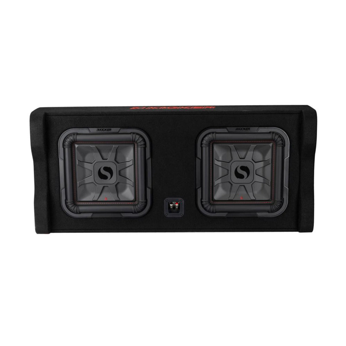 Kicker 49DL7TDF122 Dual 12 Inch L7T Subwoofer Down Firing Loaded Enclosure 1200w