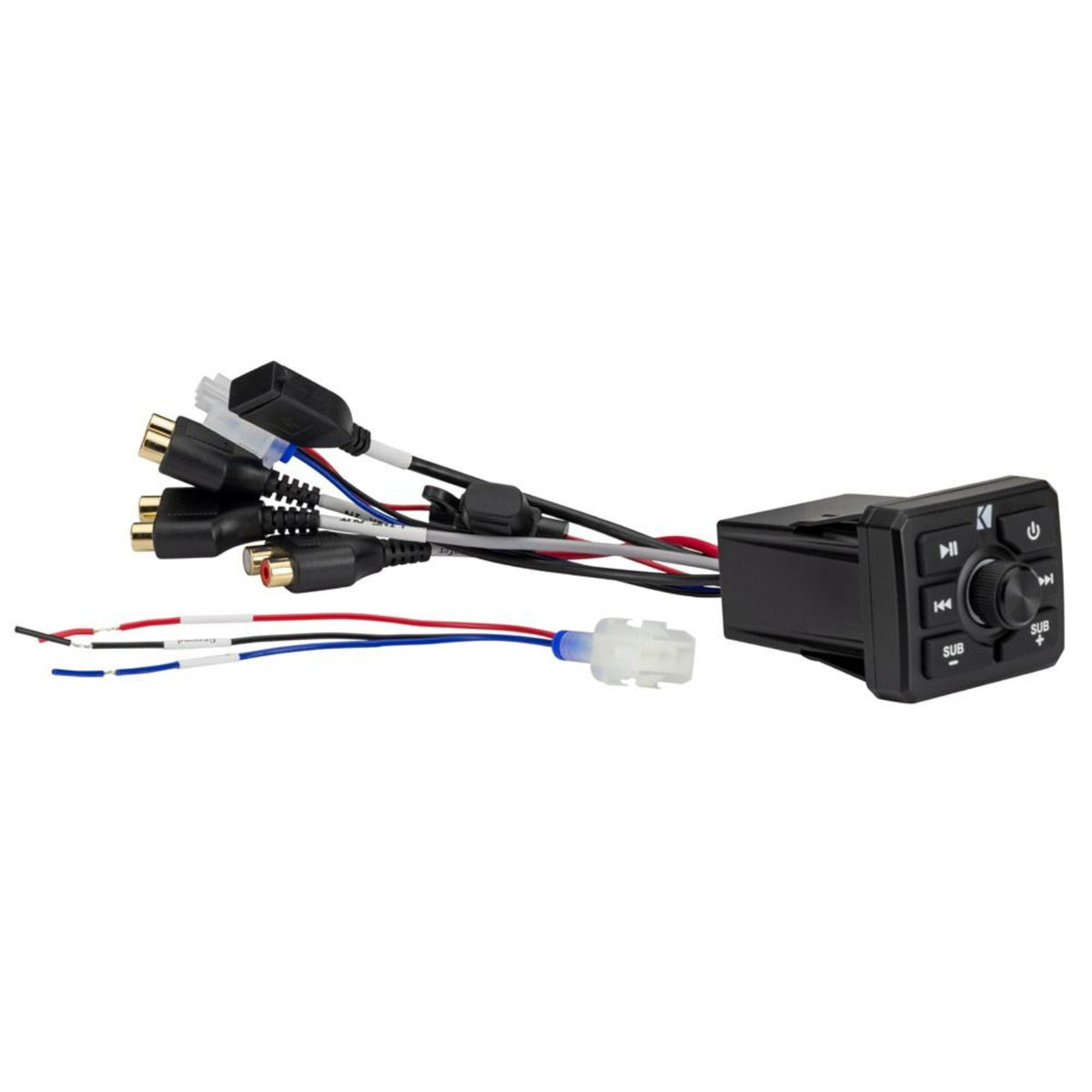 Kicker KBTR Bluetooth Audio Streamer and Remote Bass Control