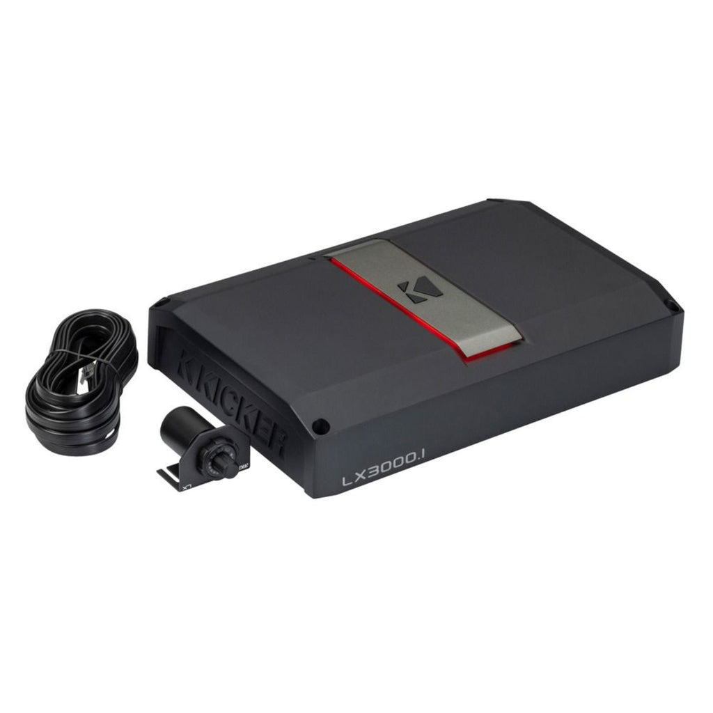 Kicker LX3000.1 Amp 1 Channel Mono Subwoofer Car Amplifier up to 3000w RMS