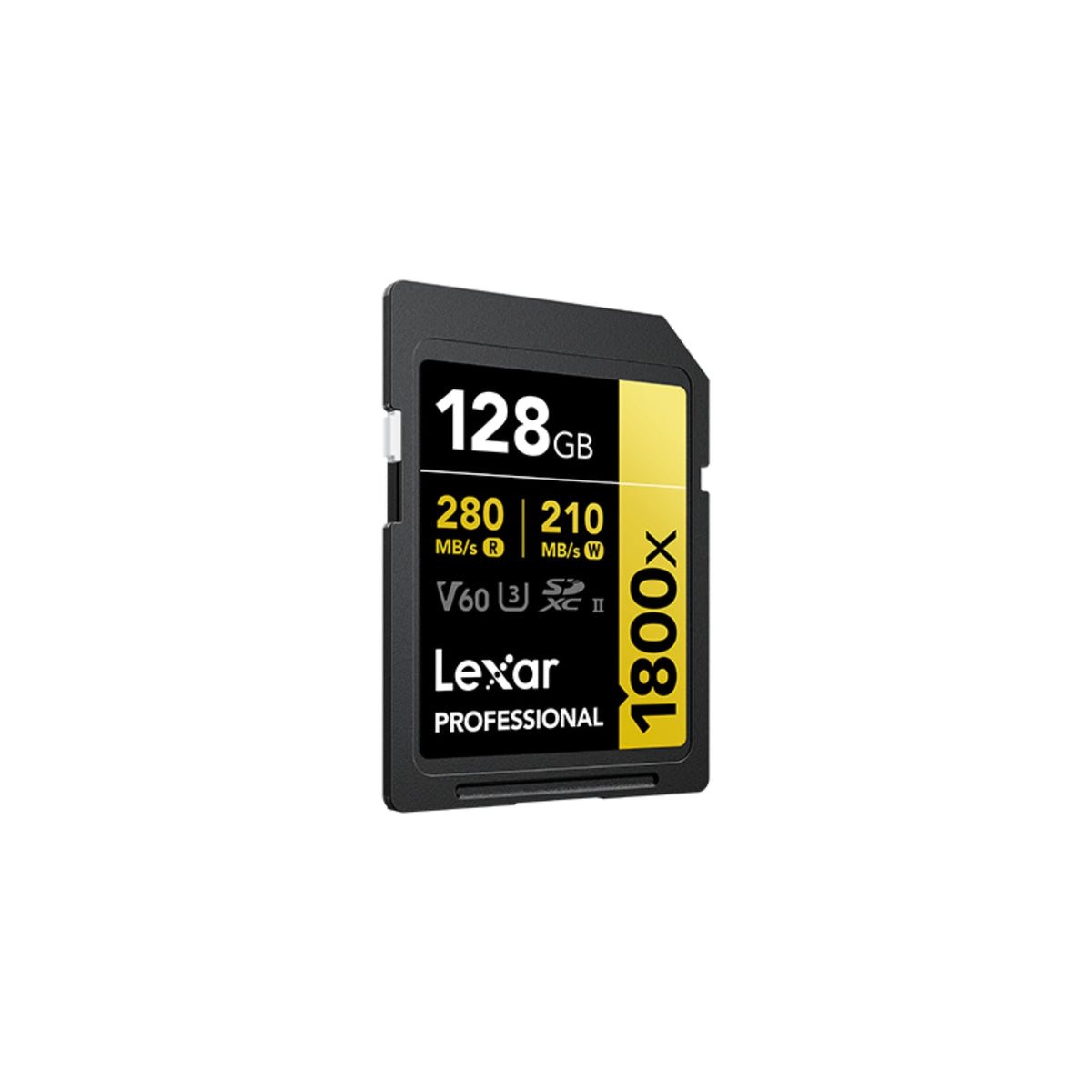 Lexar 128GB Twin Pack Professional 1800x SDXC UHS-II Card Gold Series U3 V60