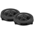 Match UP X4BMW-FRT.2 BMW 1, 2, 3, 4, 5, X Series 4 Inch Coaxial Speakers 60w RMS