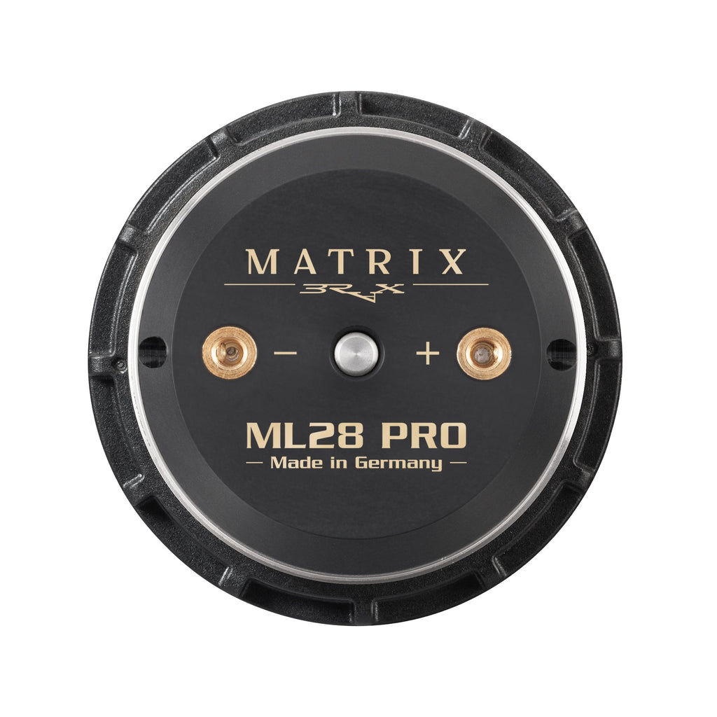 Brax Matrix ML28 PRO Hi-End 28mm 1.1 Inch Silk Dome Tweeters 120w RMS Pair