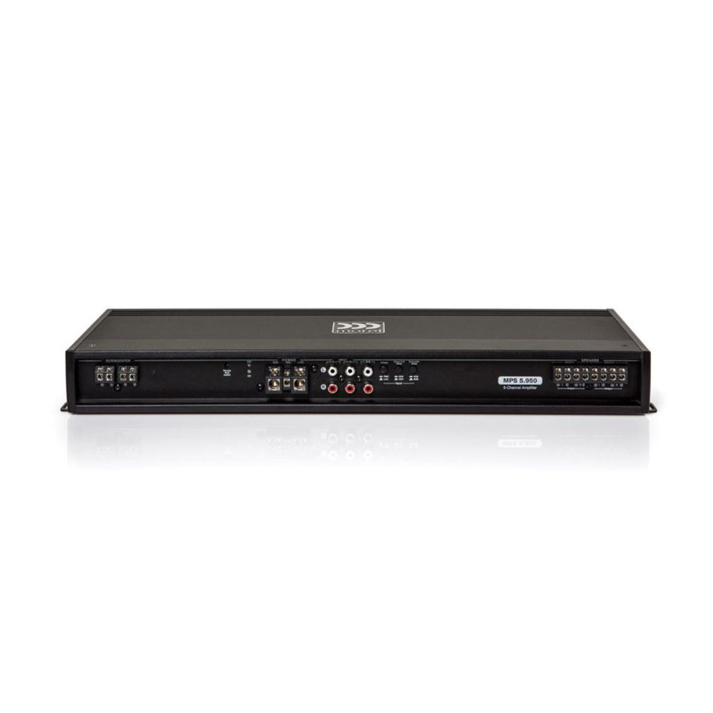 Morel MPS 5.950 Amp 5 Channel Amplifier 4x70w + Mono Sub 1 x 550w RMS at 2ohm