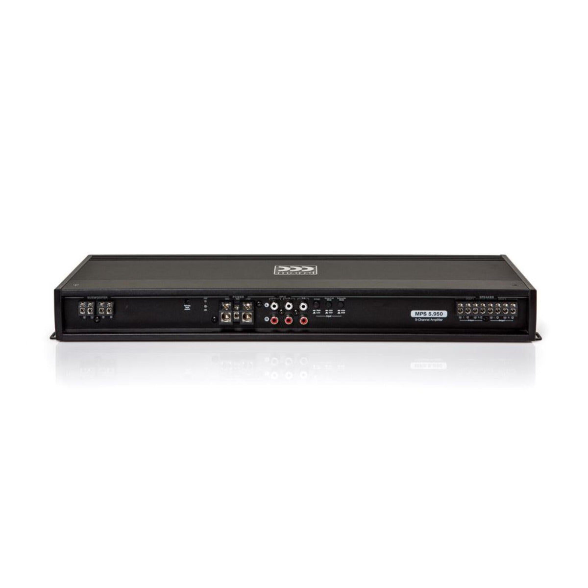 Morel MPS 5.950 Amp 5 Channel Amplifier 4x70w + Mono Sub 1 x 550w RMS at 2ohm