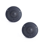 Morel Elate Carbon Alto 1.1 Inch 28 mm Component Tweeter Pair 220w RMS