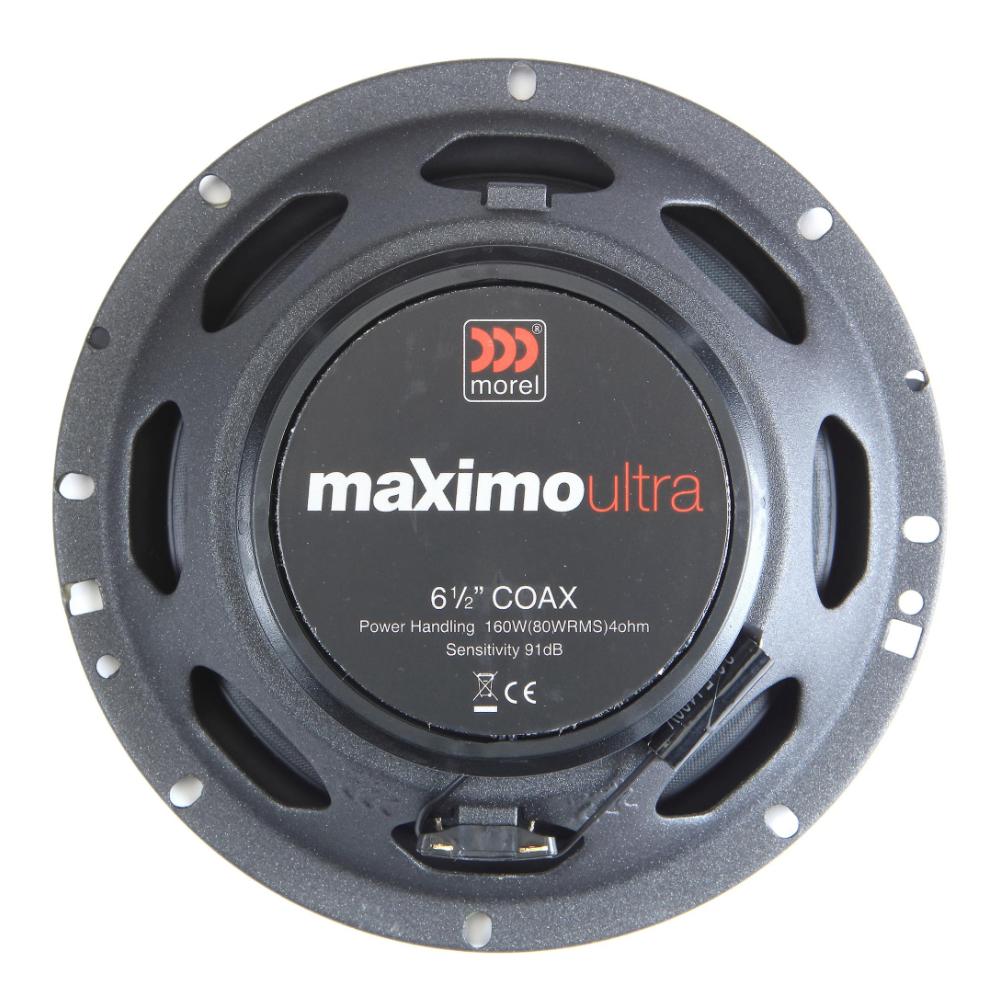 Morel Maximo Ultra 602 MKII 6.5 Inch 2 Way Coaxial Car Van Door Speakers 80w RMS