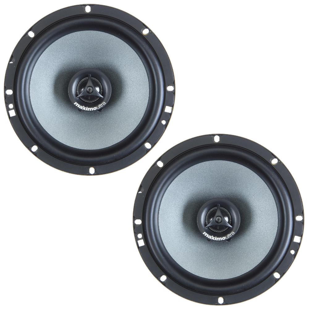Morel Maximo Ultra 602 MKII 6.5 Inch 2 Way Coaxial Car Van Door Speakers 80w RMS