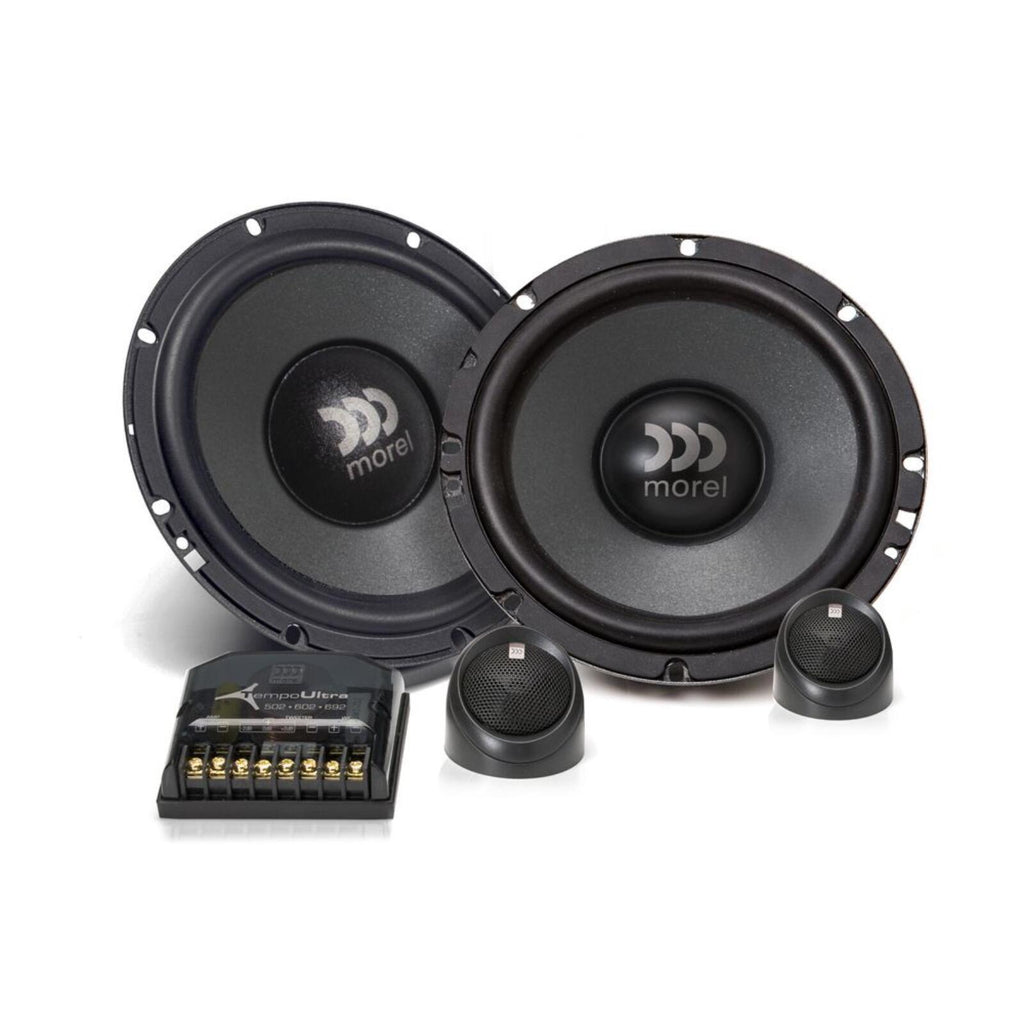 Morel Tempo Ultra 602 MKII 6.5 Inch 2 Way Component Car Door Speakers 120w RMS