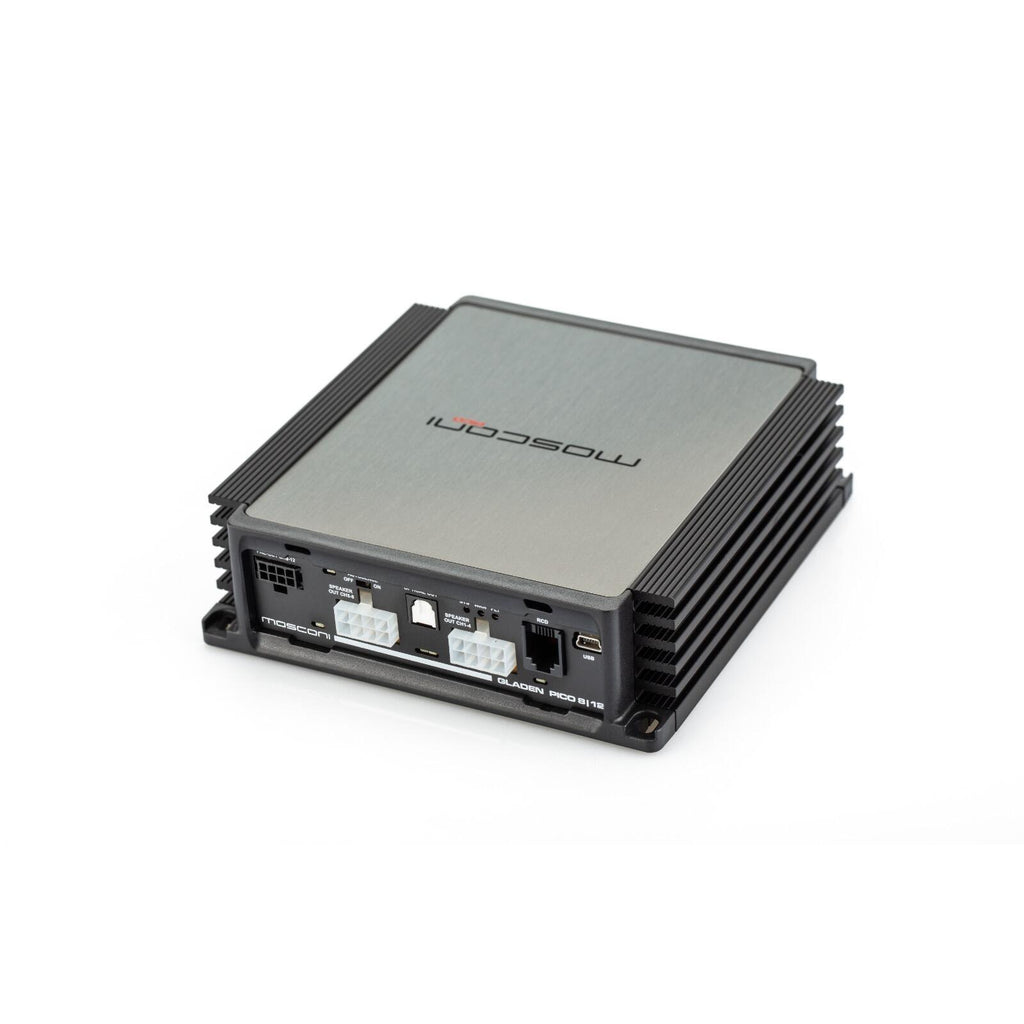 Mosconi Pico 8 | 12 DSP Amp 8 Channel Amplifier with 12 Channel DSP Up to 480w