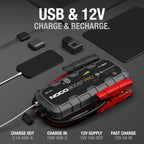 NOCO Boost GB150 3000A UltraSafe Jump Starter Power Pack 12V Car Battery Booster